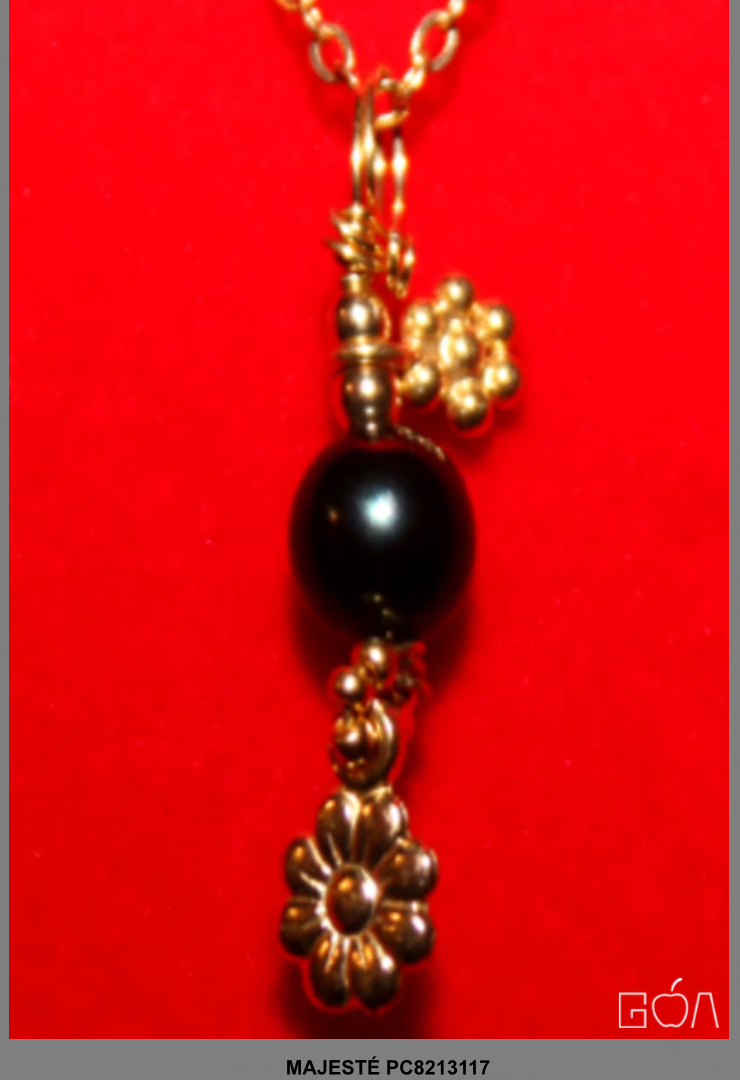 Pendentif 2 fleurs