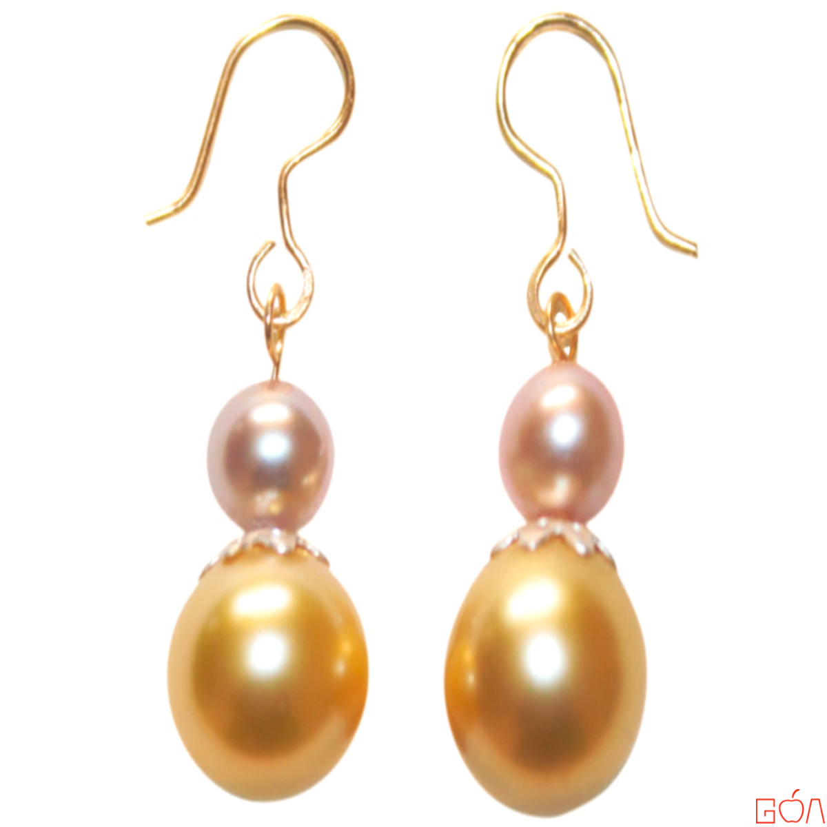 Boucles d'oreilles sur-mesure assorties au collier Splendeur II - plat - 1200x1200 - RRG