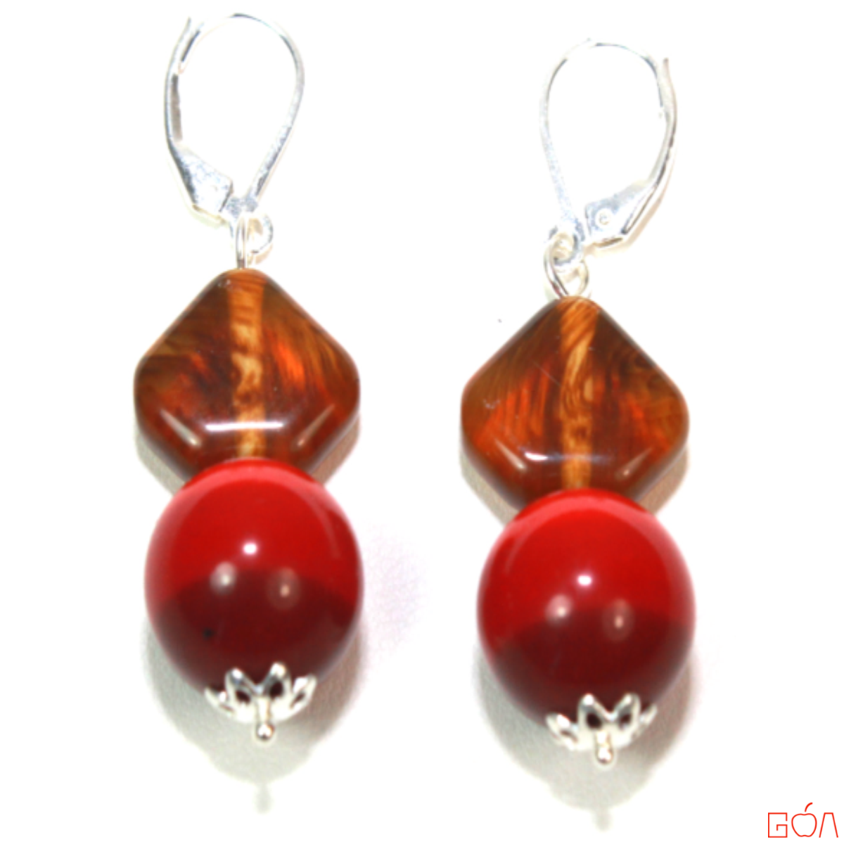 Boucles d'oreilles sur-mesure commandées par Yolande pour Fabienne - plat - 1200x1200 - RRG